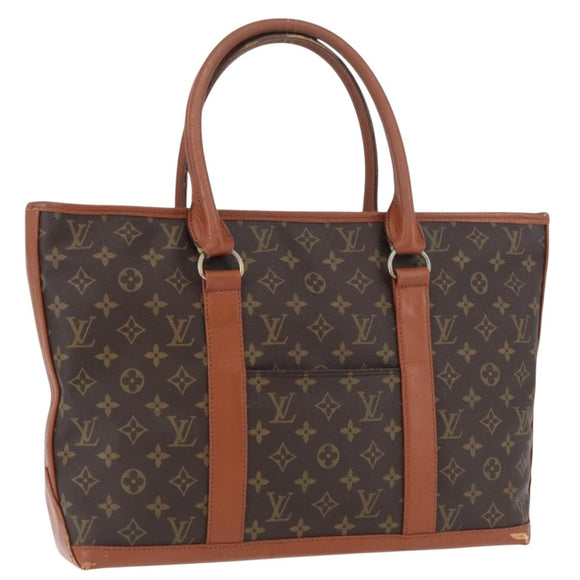 LOUIS VUITTON Monogram Sack Weekend PM Hand Bag M42425 LV Auth ep13954
