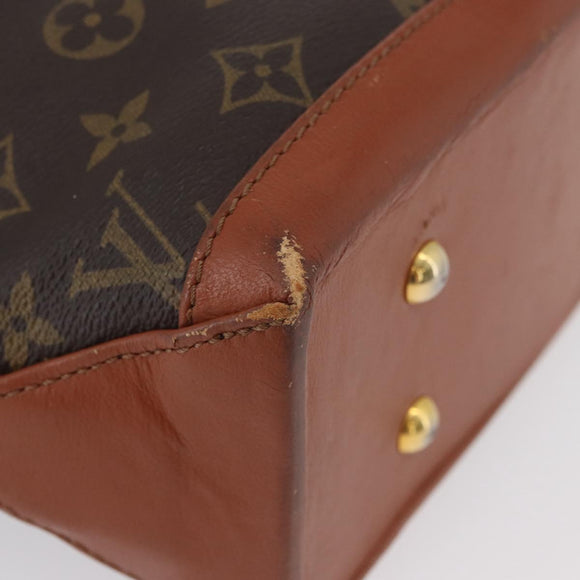 LOUIS VUITTON Monogram Sack Weekend PM Hand Bag M42425 LV Auth ep13954