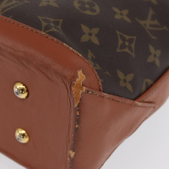 LOUIS VUITTON Monogram Sack Weekend PM Hand Bag M42425 LV Auth ep13954