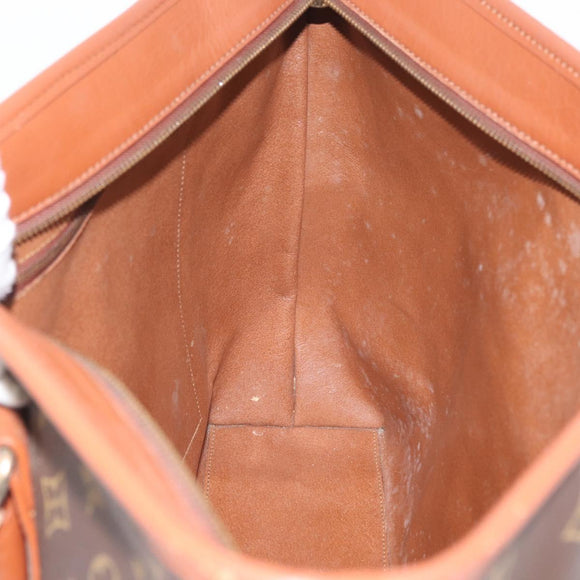 LOUIS VUITTON Monogram Sack Weekend PM Hand Bag M42425 LV Auth ep13954