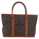 LOUIS VUITTON Monogram Sack Weekend PM Hand Bag M42425 LV Auth ep13954-2