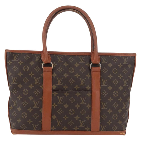 LOUIS VUITTON Monogram Sack Weekend PM Hand Bag M42425 LV Auth ep13954