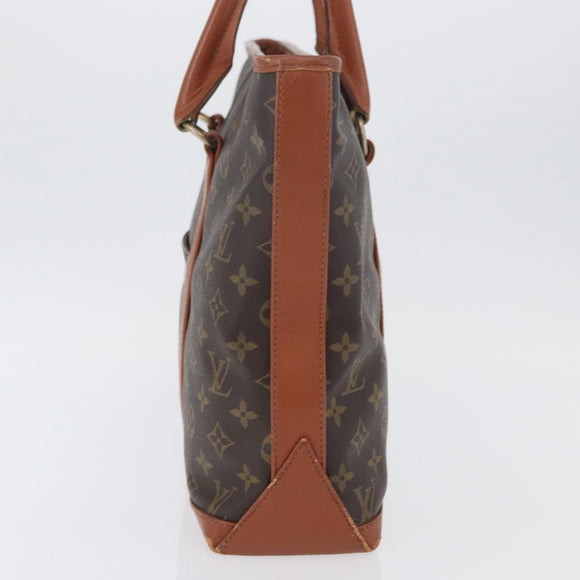 LOUIS VUITTON Monogram Sack Weekend PM Hand Bag M42425 LV Auth ep13954