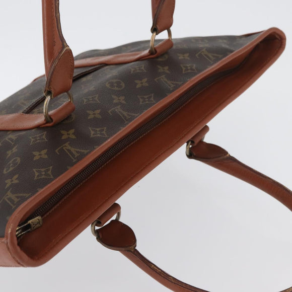 LOUIS VUITTON Monogram Sack Weekend PM Hand Bag M42425 LV Auth ep13954