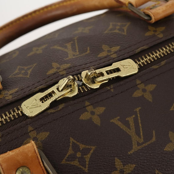 LOUIS VUITTON Monogram Keepall 60 Boston Bag M41422 LV Auth ep13958