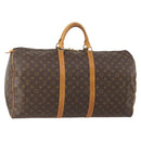 LOUIS VUITTON Monogram Keepall 60 Boston Bag M41422 LV Auth ep13958-1