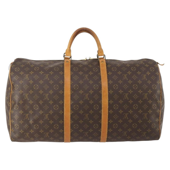 LOUIS VUITTON Monogram Keepall 60 Boston Bag M41422 LV Auth ep13958