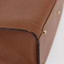 GUCCI Bamboo Hand Bag Leather Brown Gold 002 1095 Auth ep13963-12