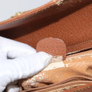 GUCCI Bamboo Hand Bag Leather Brown Gold 002 1095 Auth ep13963-23