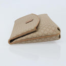 CELINE Macadam Canvas Clutch Bag PVC Beige Gold Auth ep13970-4
