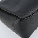 GUCCI Hand Bag Leather Black Gold 000 26 0025 Auth ep13973-11