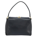 GUCCI Hand Bag Leather Black Gold 000 26 0025 Auth ep13973-3