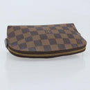 LOUIS VUITTON Damier Ebene Pochette Cosmetic PM Pouch N47516 LV Auth ep13975-5