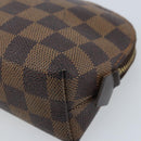 LOUIS VUITTON Damier Ebene Pochette Cosmetic PM Pouch N47516 LV Auth ep13975-7