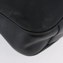 GUCCI Bamboo Hand Bag Leather 2way Black Gold 001 3754 1577 Auth ep13982-9