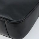 GUCCI Bamboo Hand Bag Leather Black Gold 001 1998 1638 Auth ep13986-9
