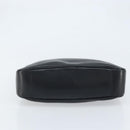 GUCCI Bamboo Hand Bag Leather Black Gold 001 1998 1638 Auth ep13986-5
