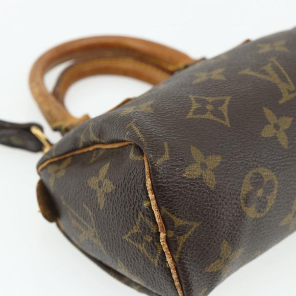 LOUIS VUITTON Monogram Mini Speedy Handtasche M41534 LV Auth ep13988