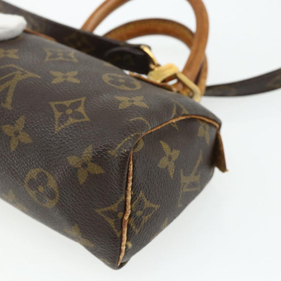 LOUIS VUITTON Monogram Mini Speedy Handtasche M41534 LV Auth ep13988