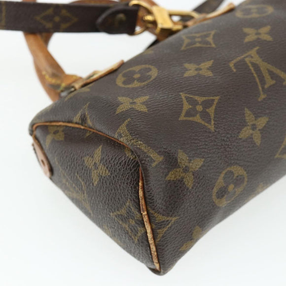 LOUIS VUITTON Monogram Mini Speedy Handtasche M41534 LV Auth ep13988