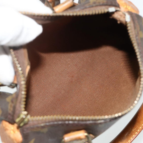 LOUIS VUITTON Monogram Mini Speedy Handtasche M41534 LV Auth ep13988