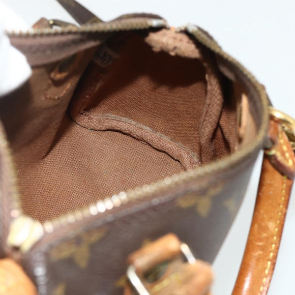 LOUIS VUITTON Monogram Mini Speedy Handtasche M41534 LV Auth ep13988