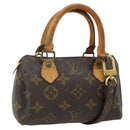 LOUIS VUITTON Monogram Mini Speedy Handtasche M41534 LV Auth ep13988-1
