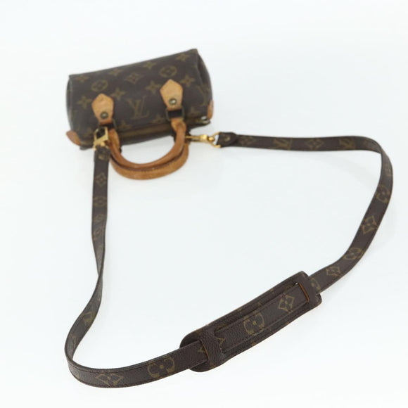 LOUIS VUITTON Monogram Mini Speedy Handtasche M41534 LV Auth ep13988