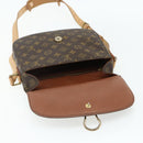 LOUIS VUITTON Monogram Saint Cloud GM Shoulder Bag M51242 LV Auth ep13993-15