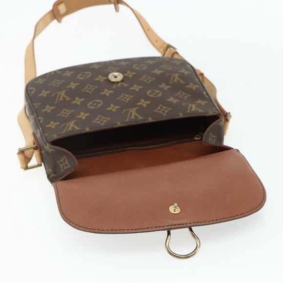 LOUIS VUITTON Monogram Saint Cloud GM Shoulder Bag M51242 LV Auth ep13993