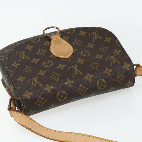 LOUIS VUITTON Monogram Saint Cloud GM Shoulder Bag M51242 LV Auth ep13993