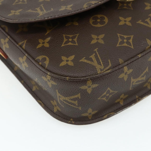 LOUIS VUITTON Monogram Saint Cloud GM Shoulder Bag M51242 LV Auth ep13994
