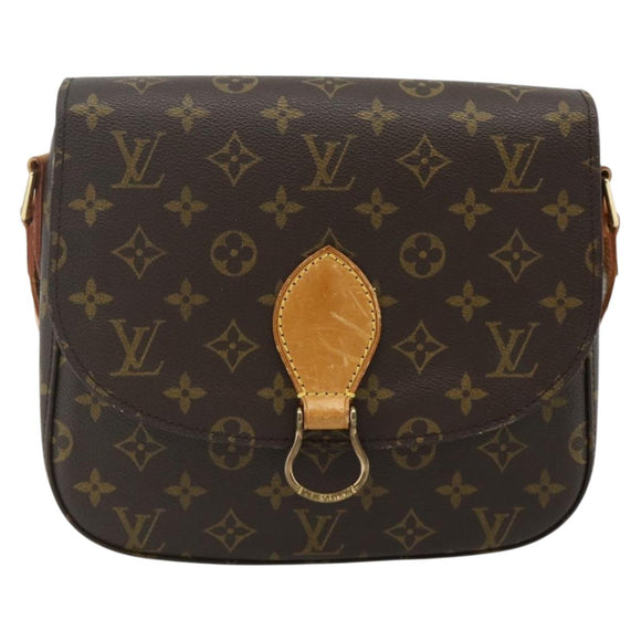 LOUIS VUITTON Monogram Saint Cloud GM Shoulder Bag M51242 LV Auth ep13994