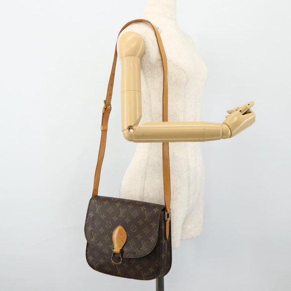 LOUIS VUITTON Monogram Saint Cloud GM Shoulder Bag M51242 LV Auth ep13994