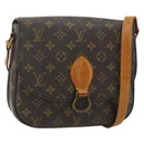 LOUIS VUITTON Monogram Saint Cloud GM Shoulder Bag M51242 LV Auth ep13995-1