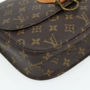 LOUIS VUITTON Monogram Saint Cloud GM Shoulder Bag M51242 LV Auth ep13995-15