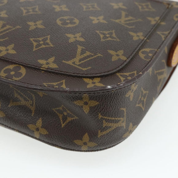 LOUIS VUITTON Monogram Saint Cloud GM Shoulder Bag M51242 LV Auth ep13995