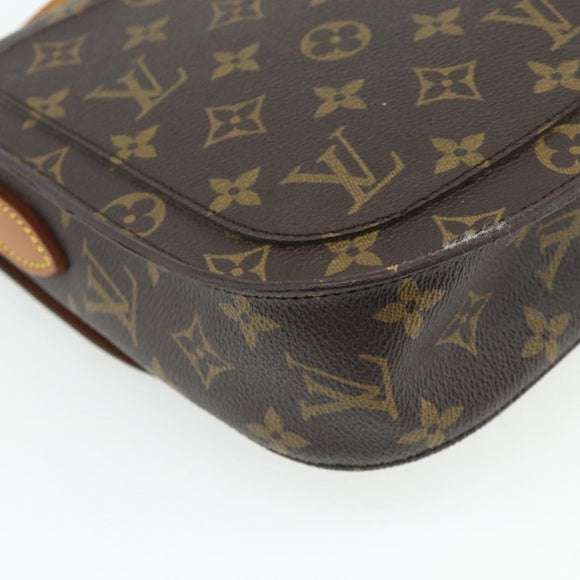 LOUIS VUITTON Monogram Saint Cloud GM Shoulder Bag M51242 LV Auth ep13995