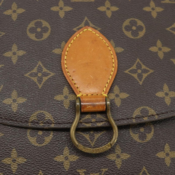 LOUIS VUITTON Monogram Saint Cloud GM Shoulder Bag M51242 LV Auth ep13995