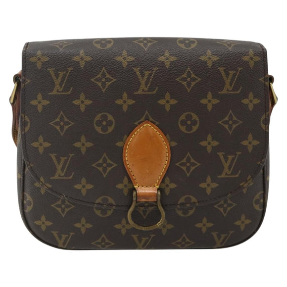 LOUIS VUITTON Monogram Saint Cloud GM Shoulder Bag M51242 LV Auth ep13995