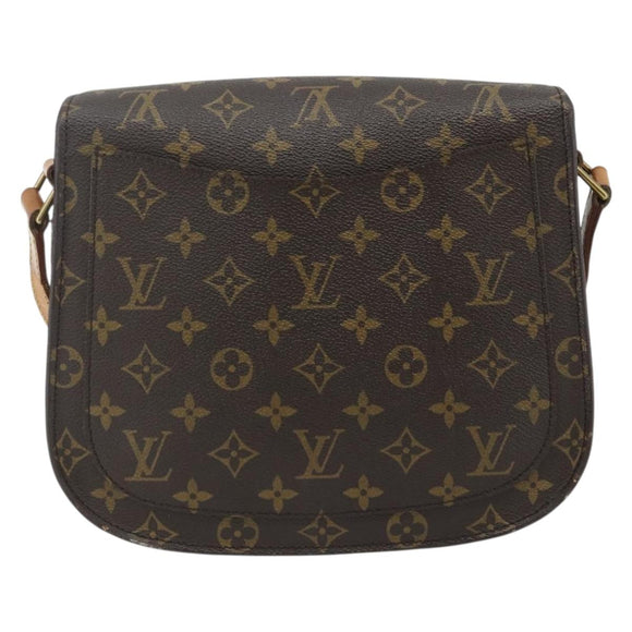 LOUIS VUITTON Monogram Saint Cloud GM Shoulder Bag M51242 LV Auth ep13995