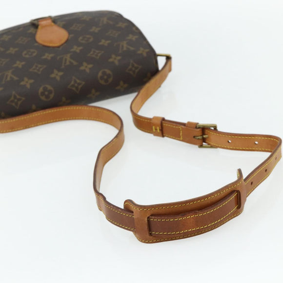 LOUIS VUITTON Monogram Saint Cloud GM Shoulder Bag M51242 LV Auth ep13995
