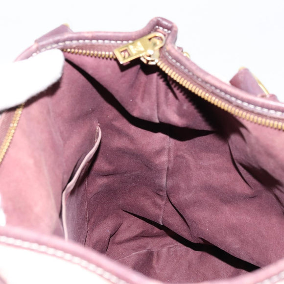 LOUIS VUITTON Monogram Idylle Elegy Bag 2way Red sepia M56698 LV Auth ep13998