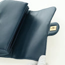 CHANEL Matelasse 23 Chain Bag Lamb Skin 2way Navy Gold CC Auth ep14001SAM-9