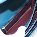 CHANEL Matelasse 23 Chain Bag Lamb Skin 2way Navy Gold CC Auth ep14001SAM-28