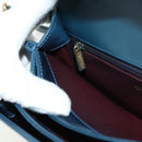 CHANEL Matelasse 23 Chain Bag Lamb Skin 2way Navy Gold CC Auth ep14001SAM-30