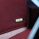 CHANEL Matelasse 23 Chain Bag Lamb Skin 2way Navy Gold CC Auth ep14001SAM-12