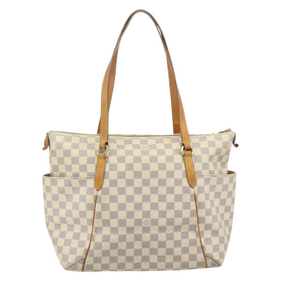 LOUIS VUITTON Damier Azur Totally MM Einkaufstasche N51262 LV Auth ep14003
