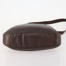 GUCCI Bamboo Shoulder Bag Leather 2way Brown Gold 001 2404 1577 Auth ep14006-5