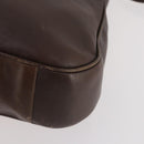 GUCCI Bamboo Shoulder Bag Leather 2way Brown Gold 001 2404 1577 Auth ep14006-16